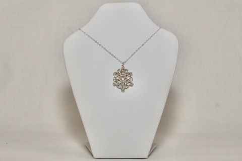 Celtic Snowflake Pendant in Sterling Silver